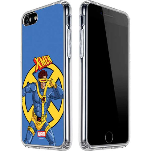 Marvel X-Men Cyclops iPhone SE (2nd & 3rd Gen) Clear Case