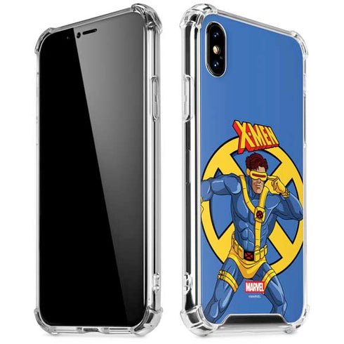Marvel X-Men Cyclops iPhone X/XS Clear Case