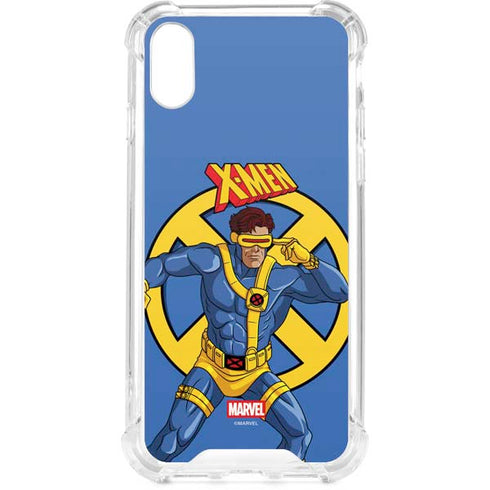 Marvel X-Men Cyclops iPhone XS Clear Case