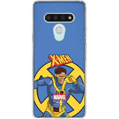 Marvel X-Men Cyclops LG Stylo 6 Clear Case