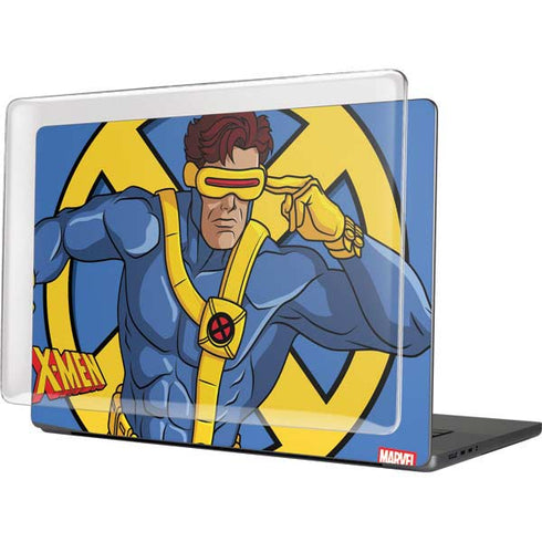 Marvel X-Men Cyclops MacBook Pro 16in (2021-25) Case plus Skin