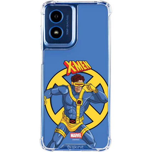 Marvel X-Men Cyclops Moto G Play 4G (2024) Clear Case