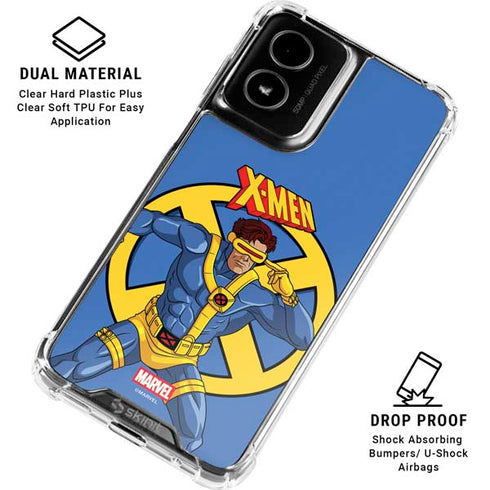 Marvel X-Men Cyclops Moto G Power 5G (2024) Clear Case