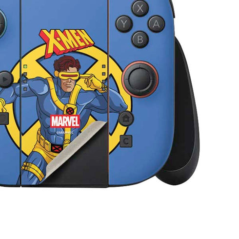 Marvel X-Men Cyclops Nintendo Switch 2 (2025) Joy-Con Controller Skin