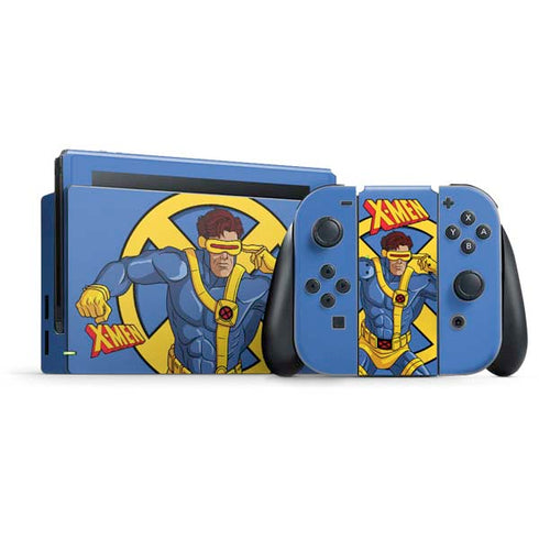 Marvel X-Men Cyclops Nintendo Switch Bundle Skin