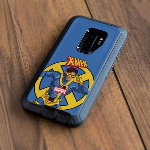 Marvel X-Men Cyclops Otterbox Defender Galaxy Skin