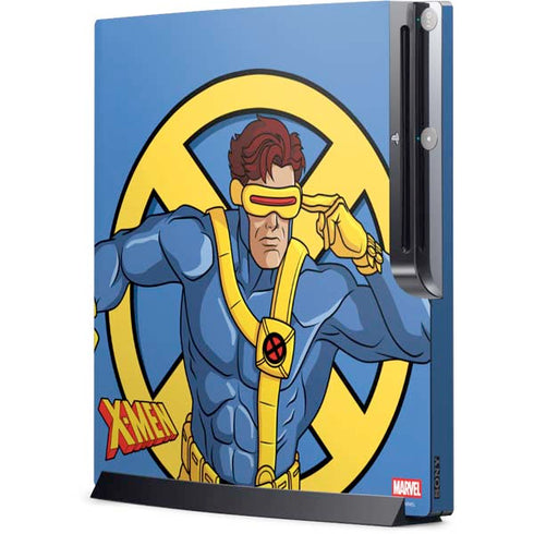 Marvel X-Men Cyclops Playstation 3 & PS3 Slim Skin