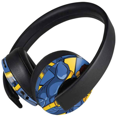 Marvel X-Men Cyclops PlayStation 4 Gold Wireless Headset Skin