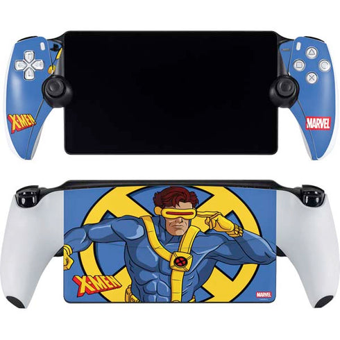 Marvel X-Men Cyclops PlayStation Portal Remote Player Skin