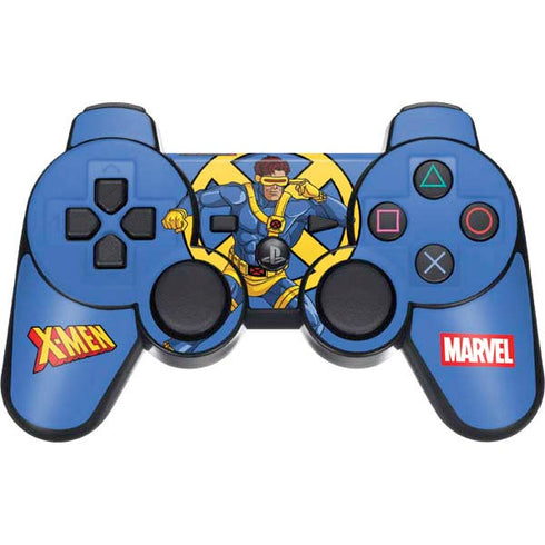 Marvel X-Men Cyclops PS3 Dual Shock wireless controller Skin