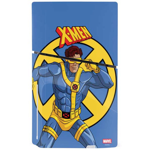 Marvel X-Men Cyclops PS5 Slim Disk Console Skin