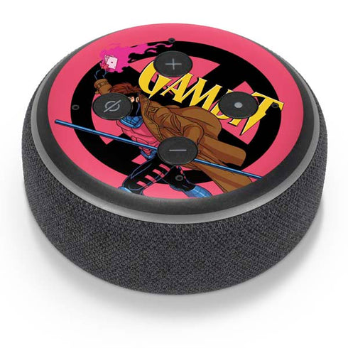 Marvel X-Men Gambit Amazon Echo Dot Skin