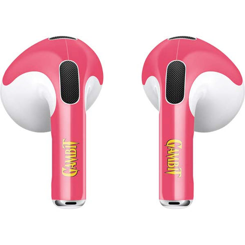 Marvel X-Men Gambit Apple AirPods (3rd Gen 2021) Skin