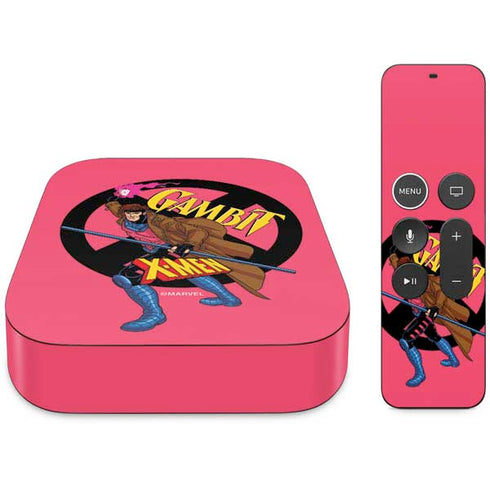 Marvel X-Men Gambit Apple TV Skin