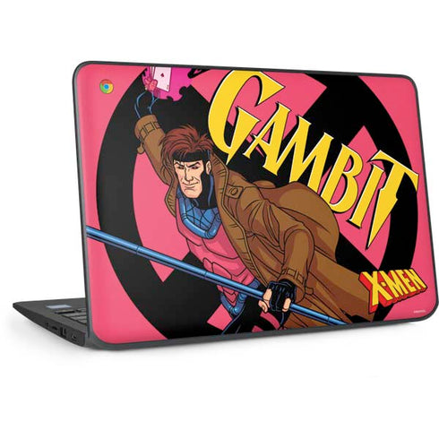 Marvel X-Men Gambit HP Chromebook Skin