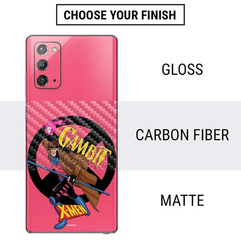 Marvel X-Men Gambit Galaxy Note20 5G Skin