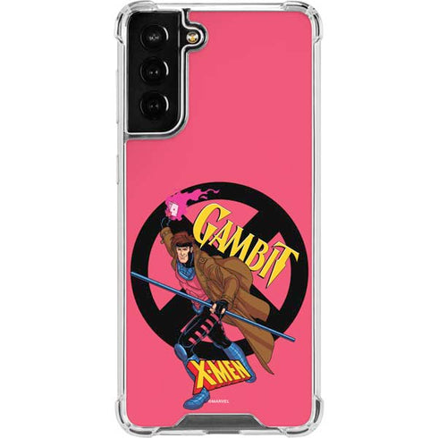 Marvel X-Men Gambit Galaxy S21 FE Clear Case