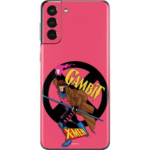 Marvel X-Men Gambit Galaxy S21 Plus 5G Skin