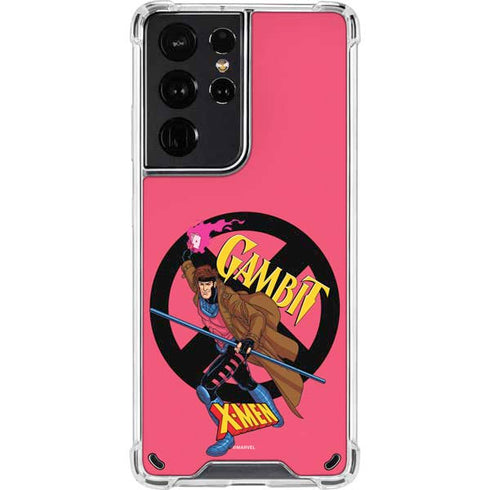 Marvel X-Men Gambit Galaxy S21 Ultra 5G Clear Case