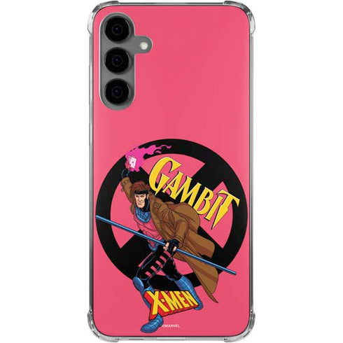 Marvel X-Men Gambit Galaxy S24 Plus Clear Case