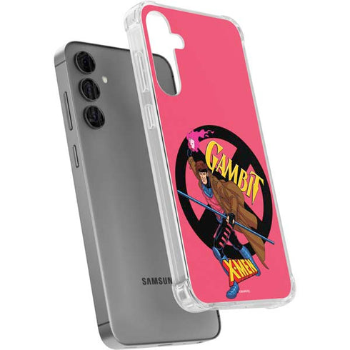 Marvel X-Men Gambit Galaxy S24 Plus Clear Case