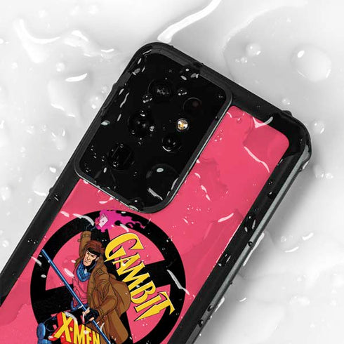 Marvel X-Men Gambit Galaxy S24 Ultra Waterproof Case