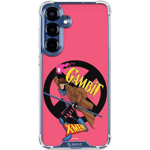 Marvel X-Men Gambit Galaxy S25 Plus Clear Case