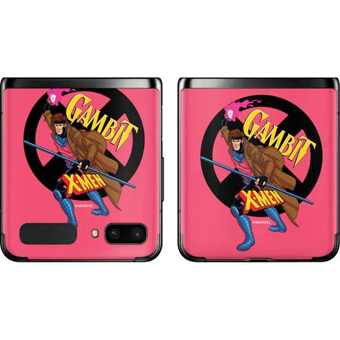 Marvel X-Men Gambit Galaxy Z Flip Skin