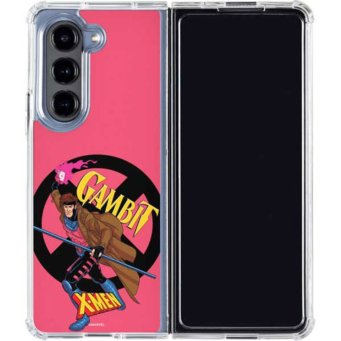 Marvel X-Men Gambit Galaxy Z Fold5 5G Clear Case