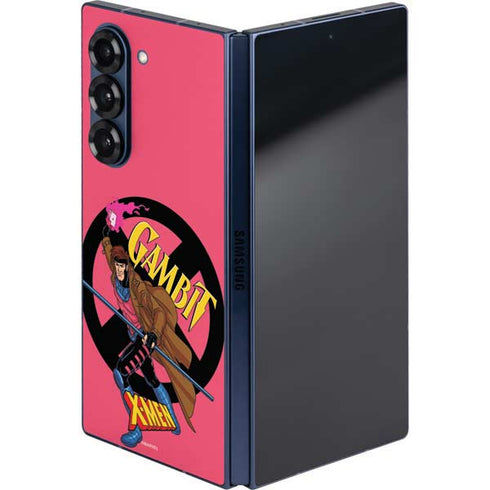 Marvel X-Men Gambit Galaxy Z Fold6 Skin
