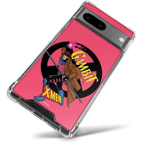 Marvel X-Men Gambit Google Pixel 8a Clear Case