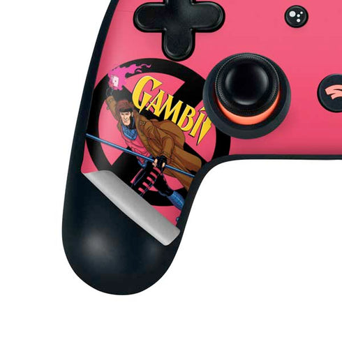 Marvel X-Men Gambit Google Stadia Controller Skin