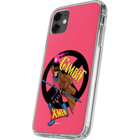 Marvel X-Men Gambit iPhone 11 Clear Case