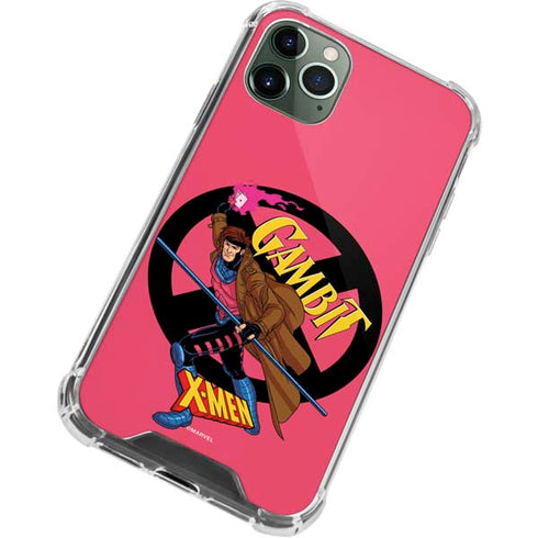 Marvel X-Men Gambit iPhone 11 Pro Max Clear Case
