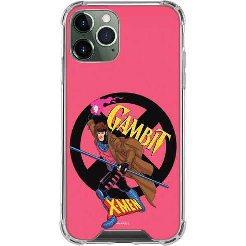 Marvel X-Men Gambit iPhone 12 Pro Clear Case