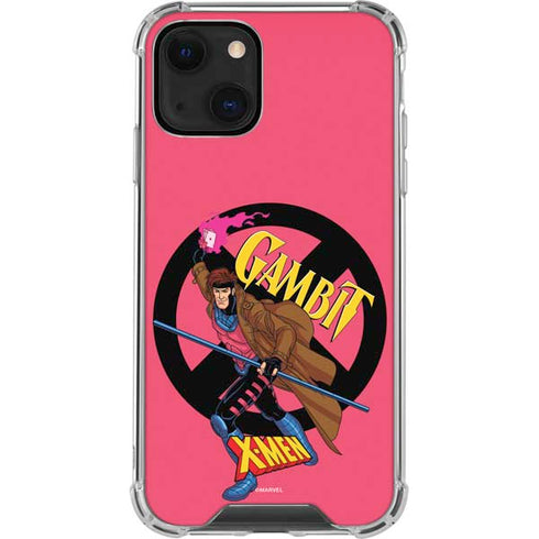 Marvel X-Men Gambit iPhone 13 Mini Clear Case