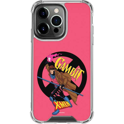 Marvel X-Men Gambit iPhone 13 Pro Clear Case