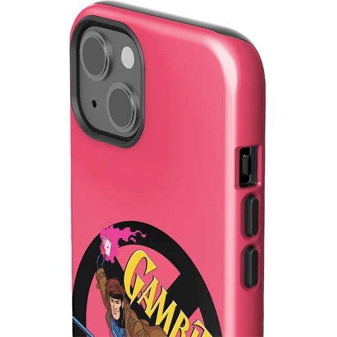 Marvel X-Men Gambit iPhone 14 Plus Impact Case