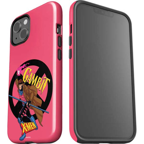 Marvel X-Men Gambit iPhone 14 Plus Impact Case