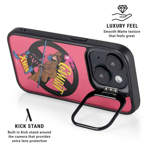 Marvel X-Men Gambit iPhone 14 Plus Kickstand Case