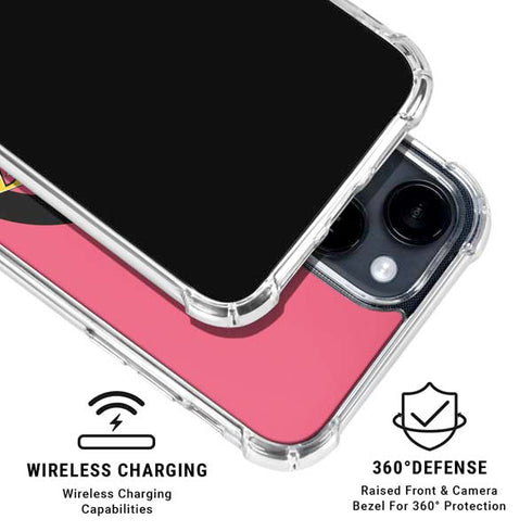 Marvel X-Men Gambit iPhone 15 Plus Clear Case