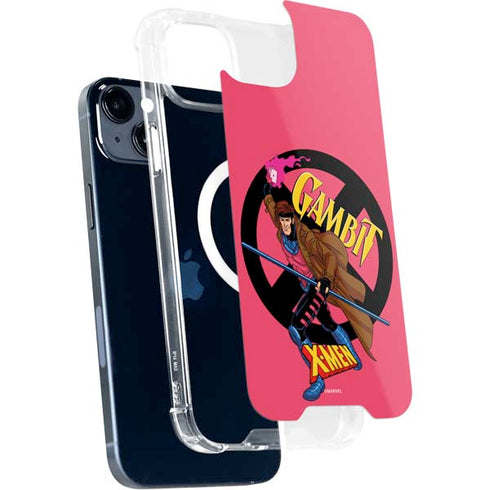 Marvel X-Men Gambit iPhone 15 Plus MagSafe Case
