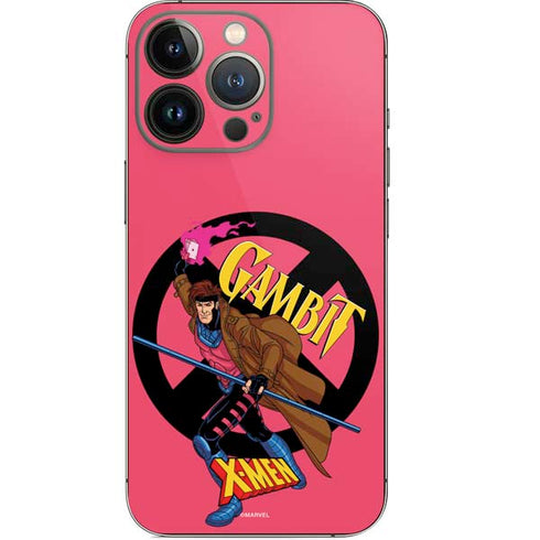 Marvel X-Men Gambit iPhone 15 Pro Skin