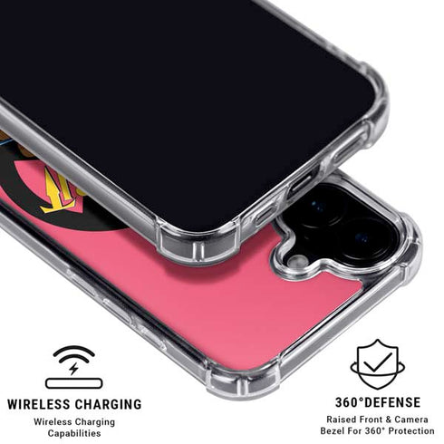 Marvel X-Men Gambit iPhone 16 Clear Case