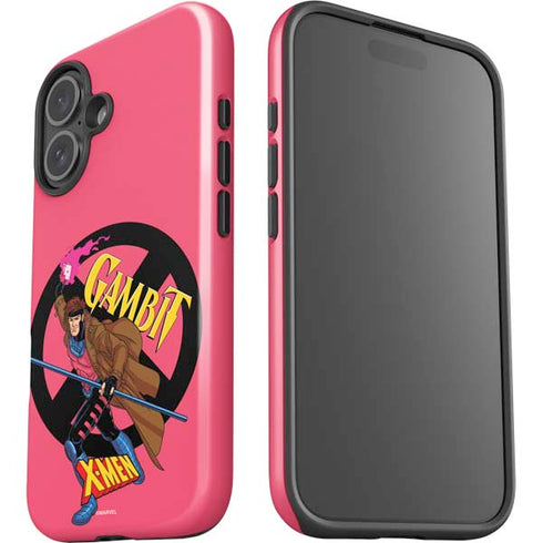 Marvel X-Men Gambit iPhone 16 Impact Case