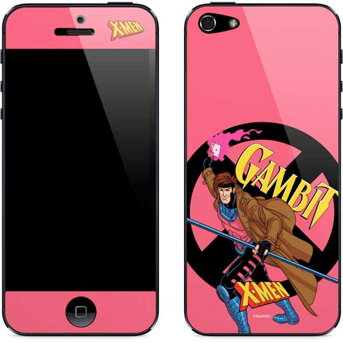 Marvel X-Men Gambit iPhone 5/5s/5SE Skin