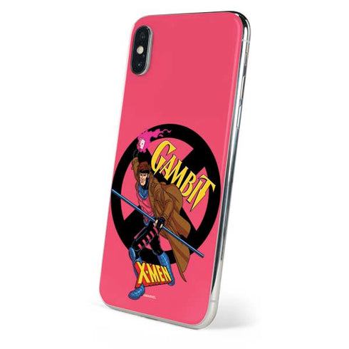 Marvel X-Men Gambit iPhone X Skin