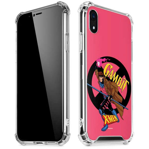 Marvel X-Men Gambit iPhone XR Clear Case