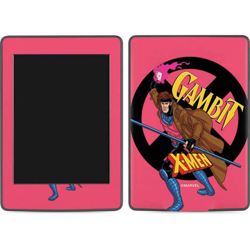 Marvel X-Men Gambit Amazon Kindle Skin