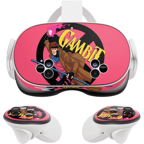 Marvel X-Men Gambit Meta Quest 3S Skin